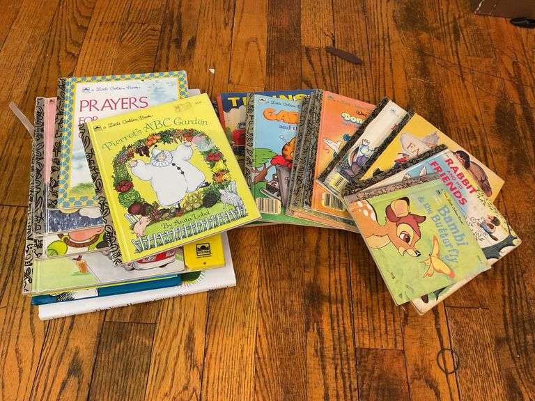 Children’s books including: Dr. Seuss, Little Golden Books