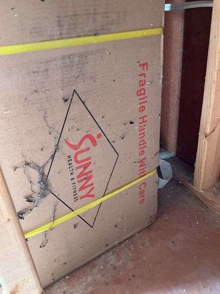 Sunny recumbent bicycle in box