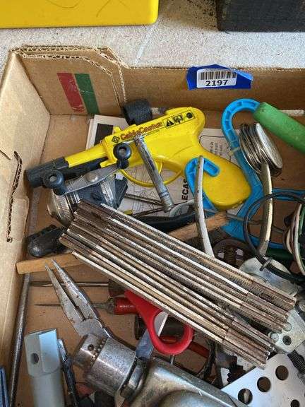 Corded drill, carpenter's rule, tools/misc lot