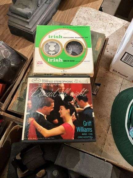 Reel-to-reel tapes, film rolls