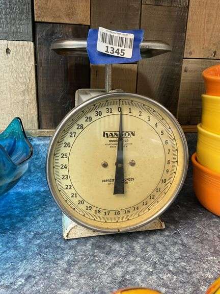 Vintage Hanson kitchen scale