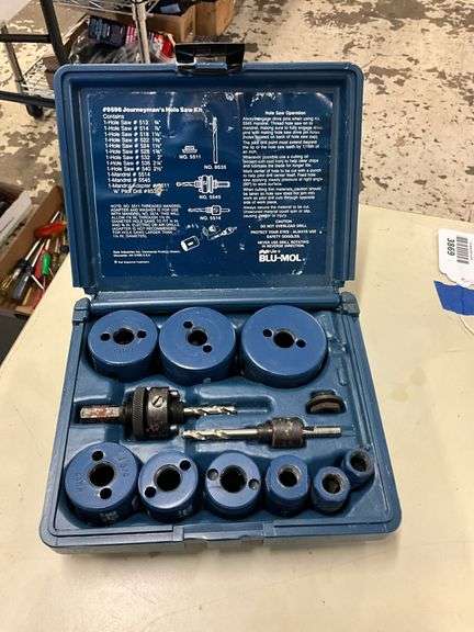 Blu-Mol #9596 Journeyman's Hole Saw Kit