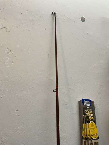 Two fishing rods, reel