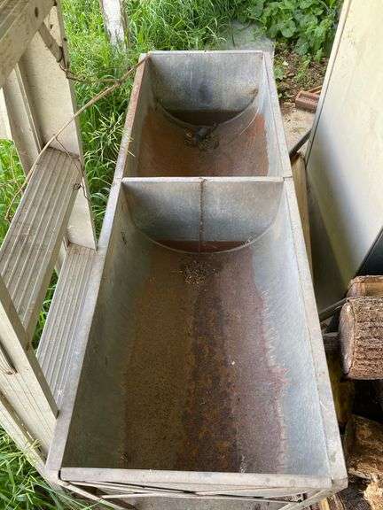 Galvanized double tub