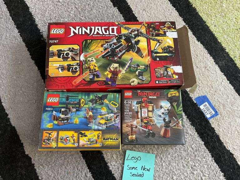 Lego sets, some new/sealed