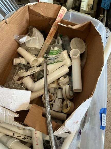 Plastic pipe, plumbing fittings