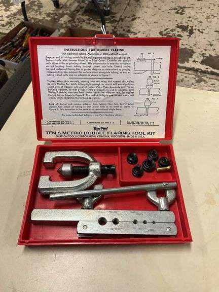 Blue Point TFM 5 Metric Double Flaring Tool Kit