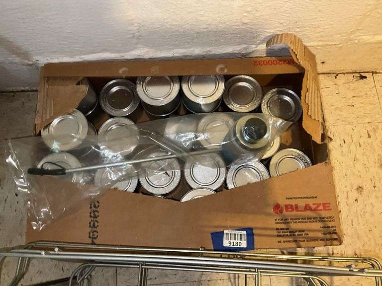 Chafing dish fuel, wire baskets