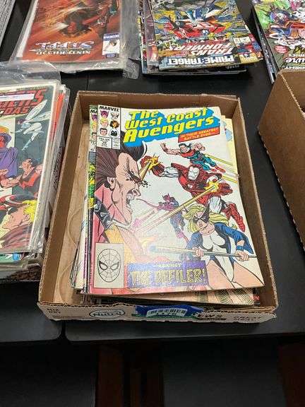 Comic book lot: West Coast Avengers
