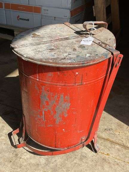 Metal safety container