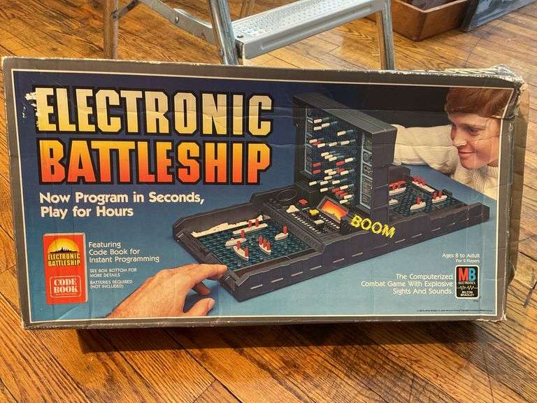 Vintage Electronic Battleship game