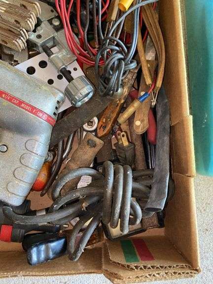 Corded drill, carpenter's rule, tools/misc lot