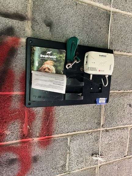 DogWatch hidden fence - bring tools for removal