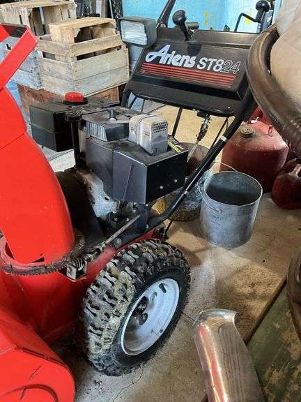 Ariens ST824 snow blower - runs needs a tune up