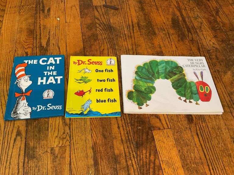 Children’s books including: Dr. Seuss, Little Golden Books