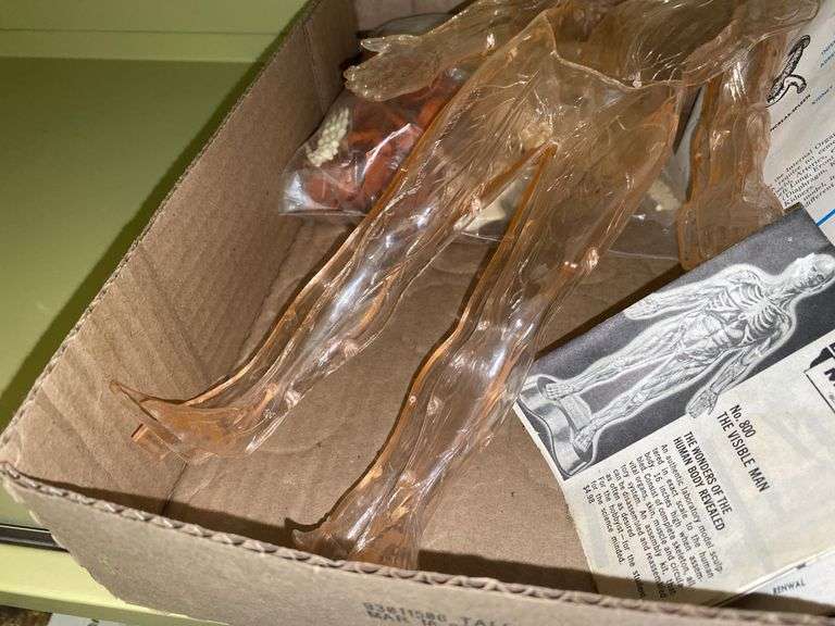 Vintage Renwall invisible man model kit