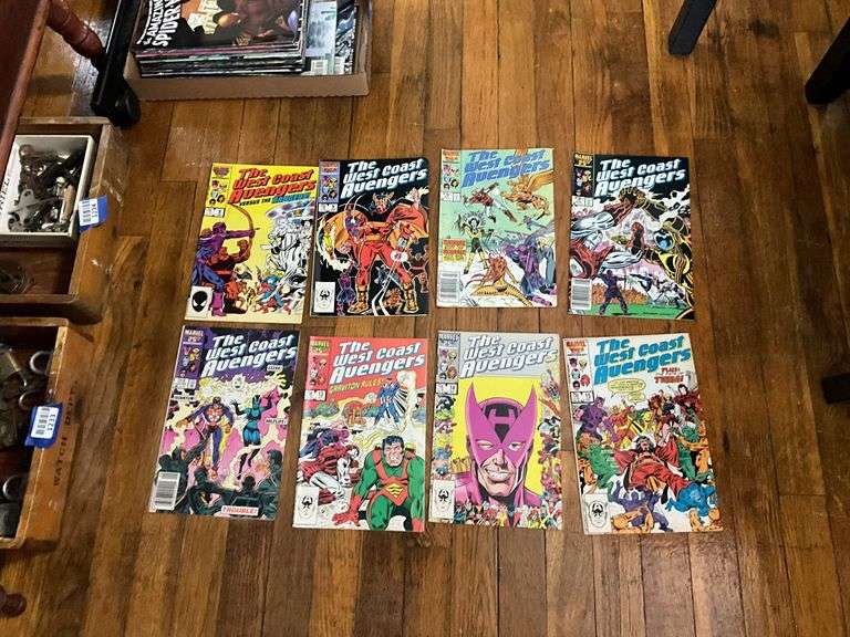 Comic book lot: West Coast Avengers