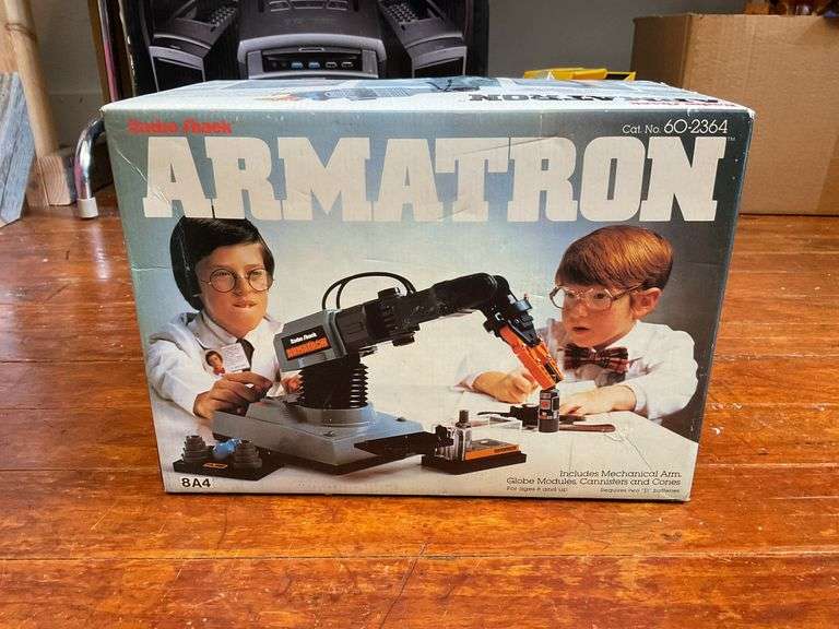 Radio Shack Armatron robot in box