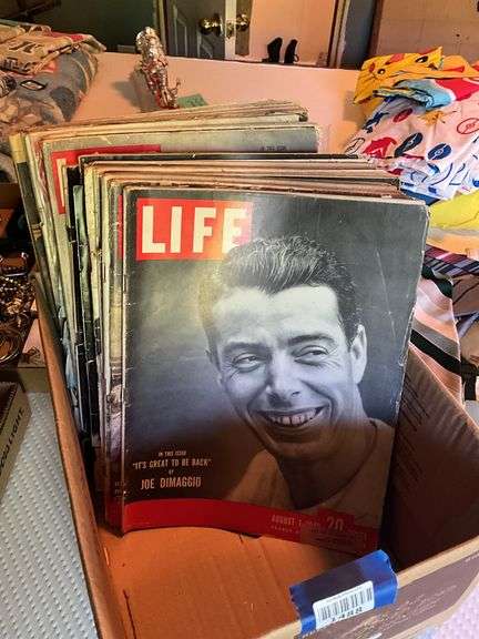 1940s-50s Life magazines