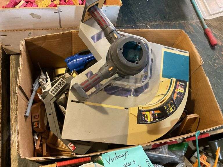 Vintage Star Wars, Star Trek, and other toys