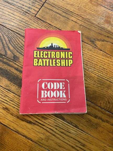 Vintage Electronic Battleship game