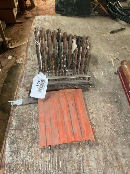 Drill bits, letter stamps