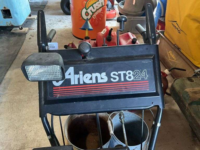 Ariens ST824 snow blower - runs needs a tune up