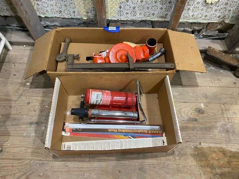 Propane torch/welding kit, barrel pump