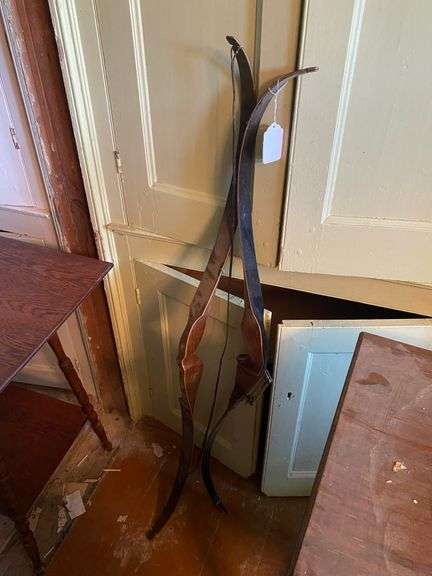 Two archery bows