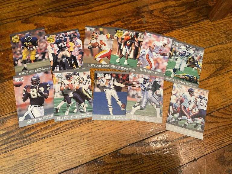 Football sports trading cards