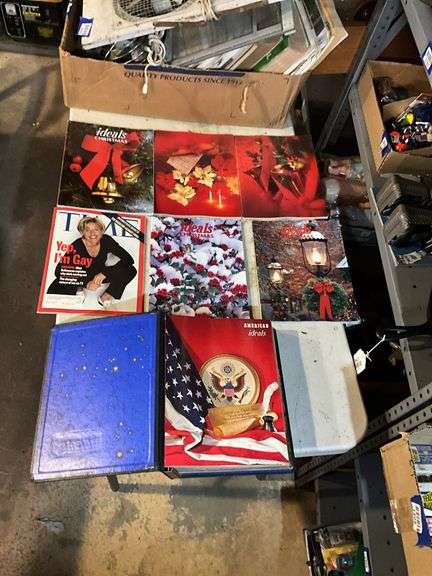 Ideals books and binder, Ellen DeGeneres  Time magazine
