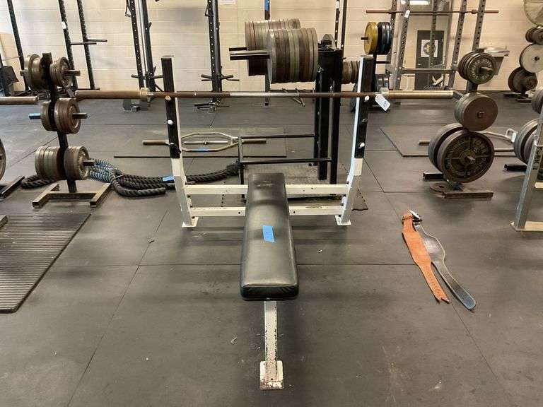 Body Solid Weight Bench 4’ high x 4’ wide