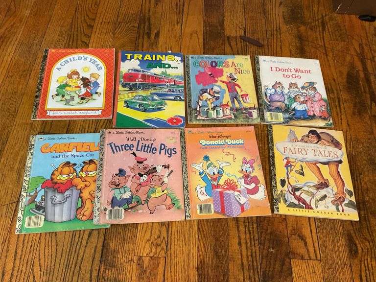 Children’s books including: Dr. Seuss, Little Golden Books