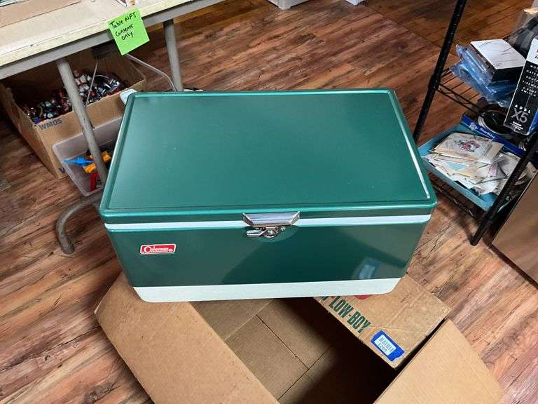 Coleman cooler in original box