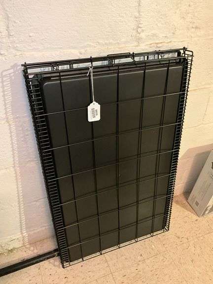 Folding pet cage