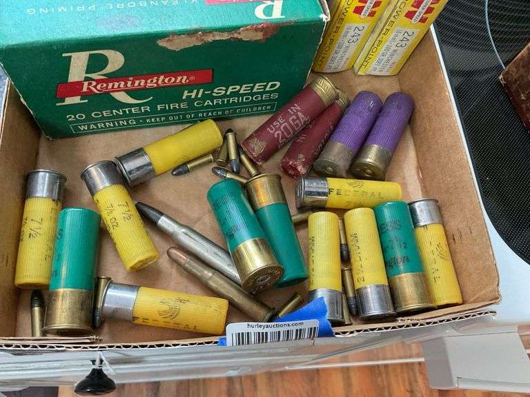 Assorted ammo lot, preview suggested