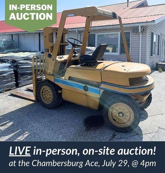 LIVE On-Site AUCTION AT ACE in Chambersburg, PA