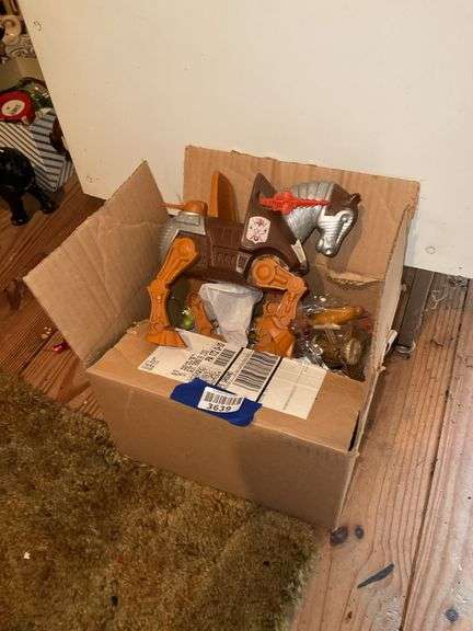 He-Man Motu Stridor horse and toy lot