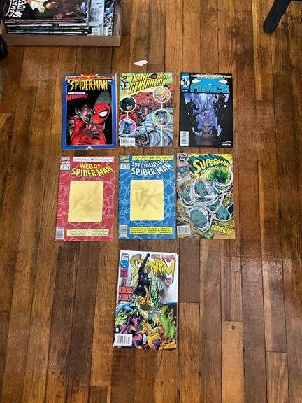 Comic book lot including: Batman, X-Men, The Maxx
