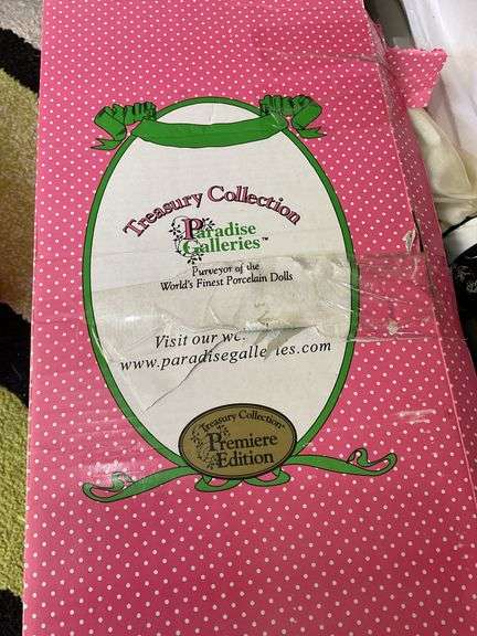 Paradise Galleries Treasury Collection lady doll in box