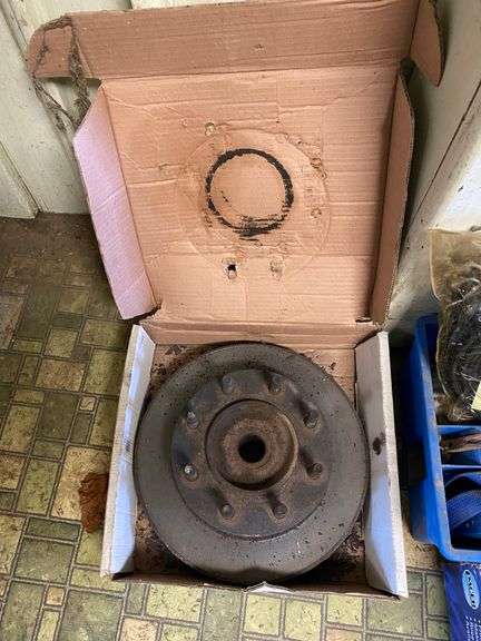 New auto AC condenser, license plates, automotive and household lot
