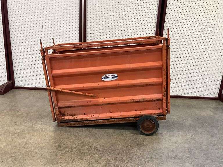 MARTING Single Animal Scale, needs work, ***PLEASE NOTE:  This item is located at 2800 Buchanan Trail East, Greencastle,, PA, Call to set appt to preview and pickup.