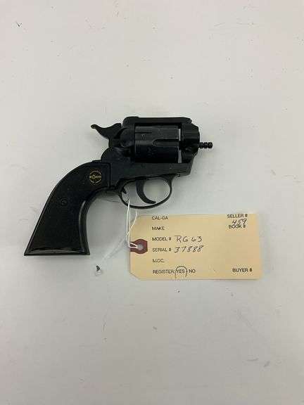 Rg63 Rohm Rohm RG63 Revolver, Broken, AS IS, Preview Suggested - Hurley Real ...