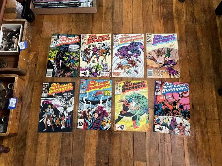 Comic book lot: West Coast Avengers