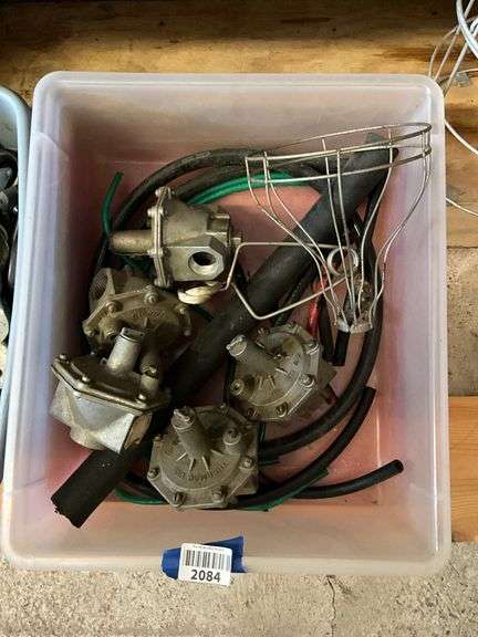 Gas pressure regulators, furniture movers, wall light fixture, wire guards