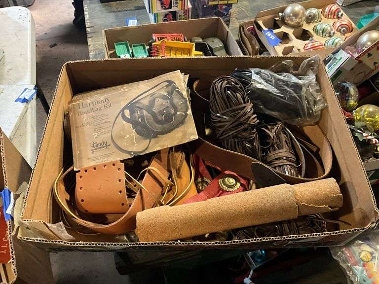 Leather handbag kit, craft supplies