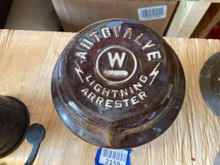 Westinghouse Autovalve Lightning Arrester pottery insulator