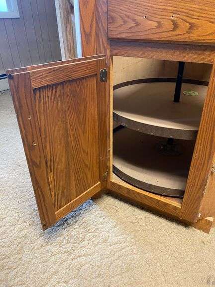 Corner base cabinet 50x31x34.75