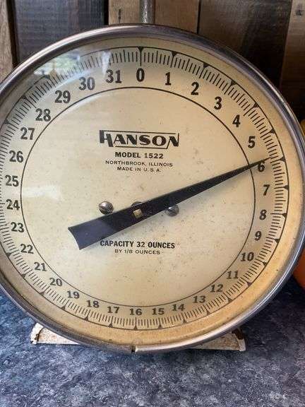 Vintage Hanson kitchen scale