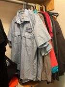 Vintage t-shirts, work shirts, hats and misc clothing